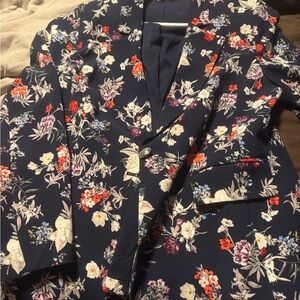 Lane Bryant Multicolor Floral Men's Blazer
